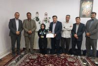 دیدار  با قهرمانان بانوان منطقه کم‌برخوردار کوی ملاشیه قهرمانان دو و میدانی (پرتاب وزنه و نیزه) در سطح کشور