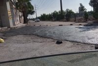 بلوار معلم؛ از شعار «کیفیت آسفالت» دادستانی تا بتن‌ریزی زیر چرخ‌های خودروهای مردم!